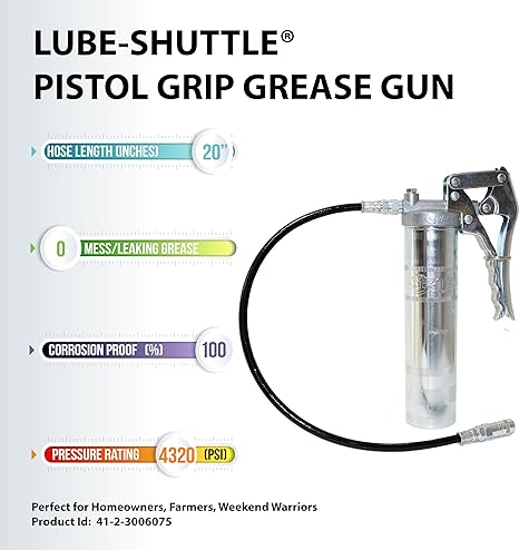 Lube-Shuttle® Hobby Farm Greasing Kit - Image 3