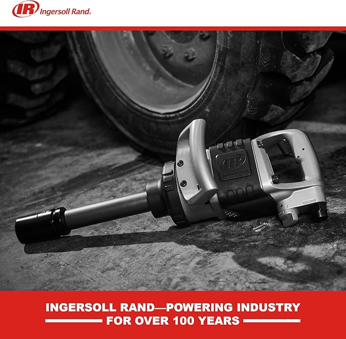 Ingersoll Rand 285B-6 1-Inch Cordless Pneumatic Impact Wrench with 6-Inch Extended Anvil and 2 Handles - Image 3